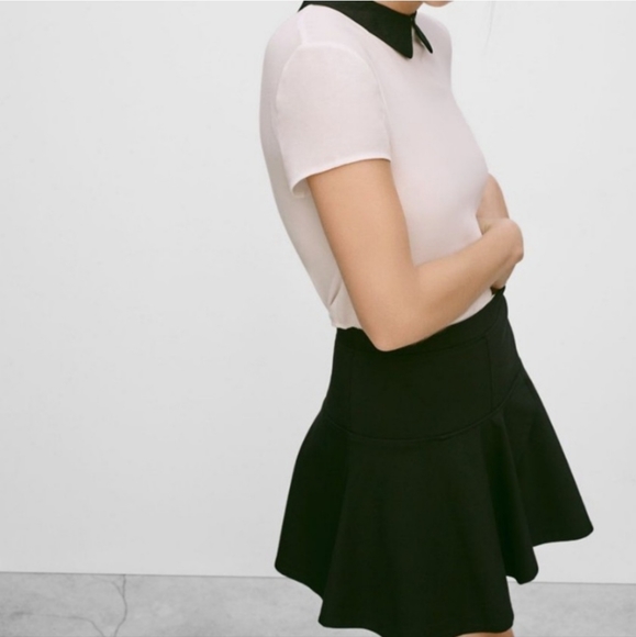 SUNDAY BEST Hartley Skirt Grey Tulip Skater Skirt 00 Artizia - Picture 2 of 8